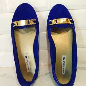 American Eagle Riyal Blue Flats